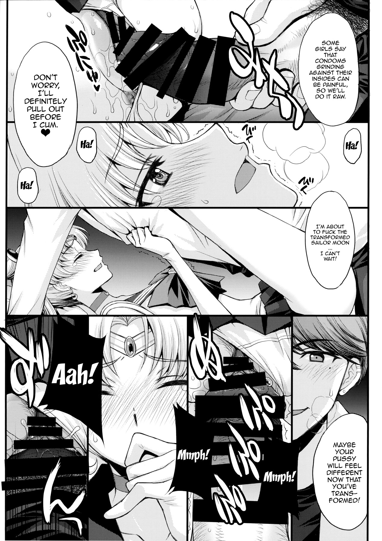 Hentai Manga Comic-As Innocent as a Bunny! The Pretty Guardian Loses to the Dick!-Read-11